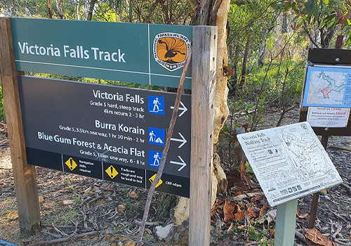 Victoria Falls & Silver Cascades - Mt Victoria