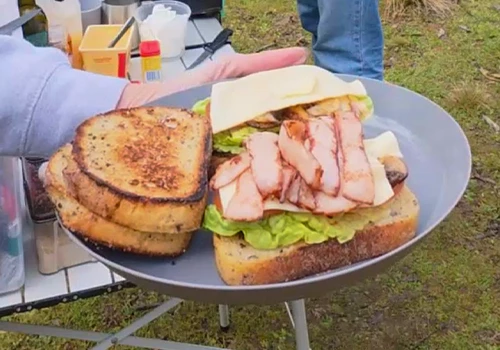 Spicy Outback Breakfast Sandwich